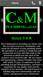 Mobile Screenshot of candmplumbingandgas.com